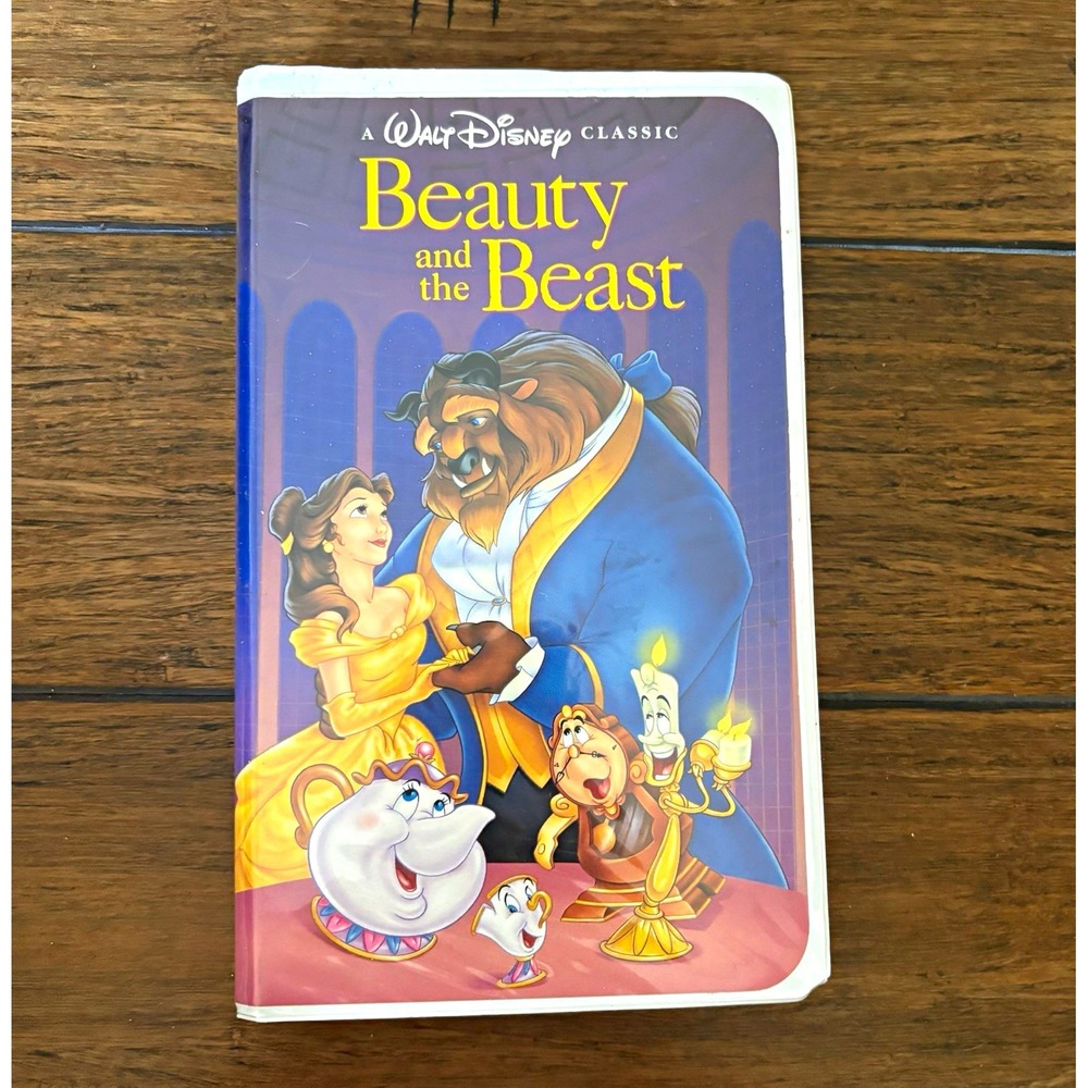 Walt Disney Home Video Beauty and the Beast (1992) VHS Classic G Clamshell NTSC
